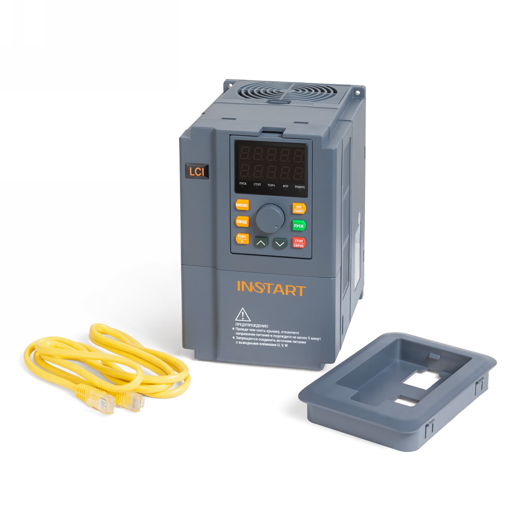 Преобразователь частоты, Instart, LCI-G11/P15-4B +LCI-FM 5 preobrazovatel chastoty lci g0.4 2b 09 s 7
