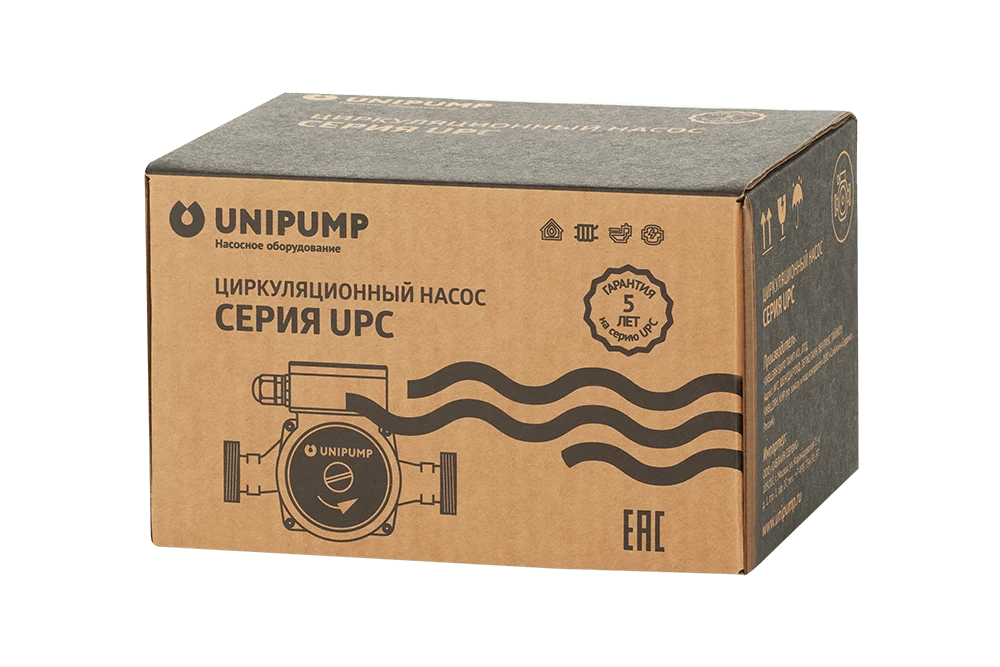 Циркуляционный насос UPC 25-60 130, UNIPUMP, 16546 4 korobka tsirkulyatsionnyy nasos upc 3
